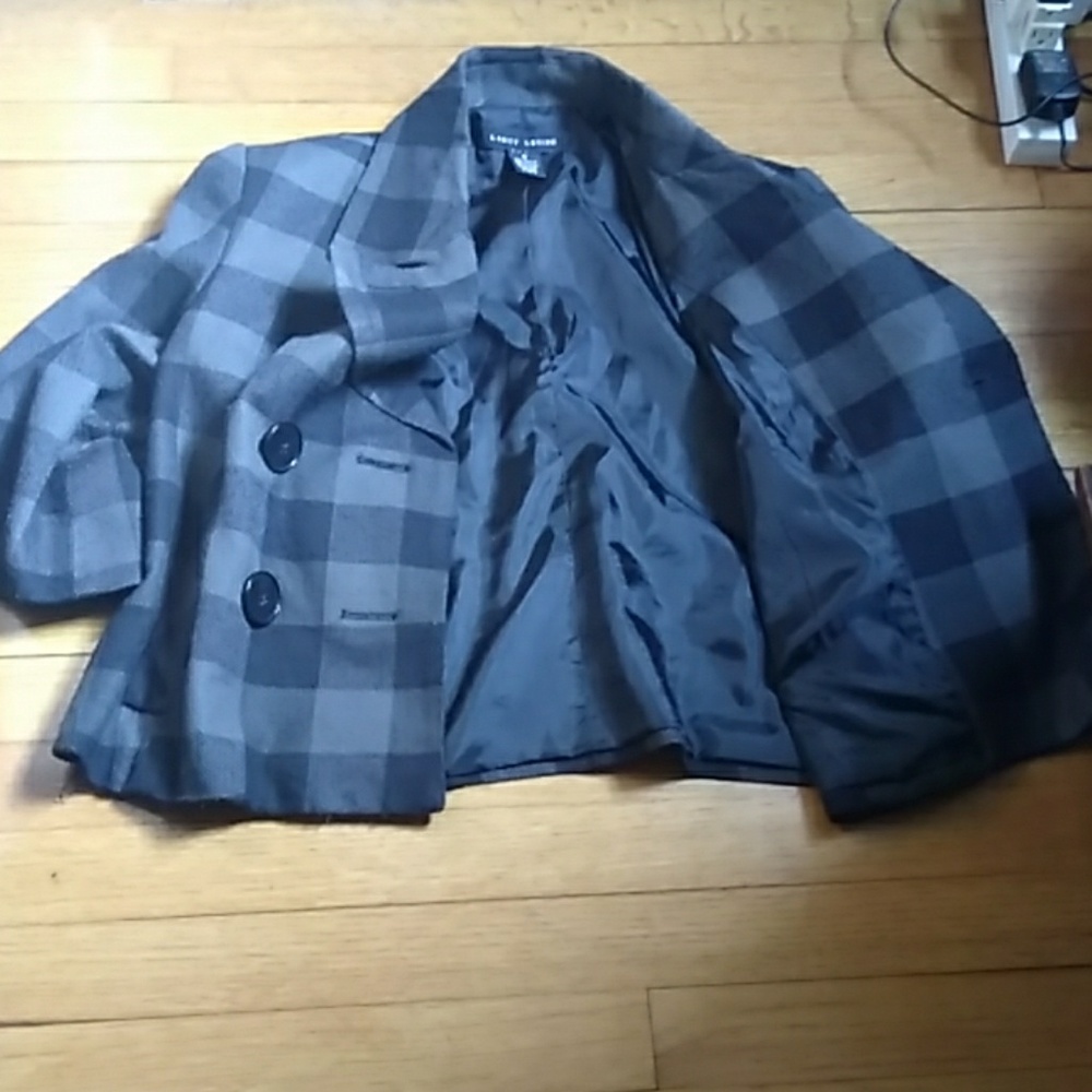 1/2 PRICE🔻Larry Levine Oversized Cropped Jacket - Picture 5 of 9